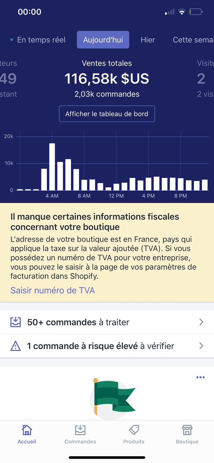 Capture de résultats e-commerce 6